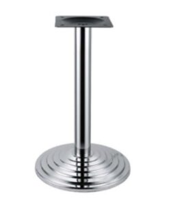 Chrome step disc base