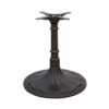 Ornate cast iron table base