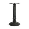 Ornate cast iron table base